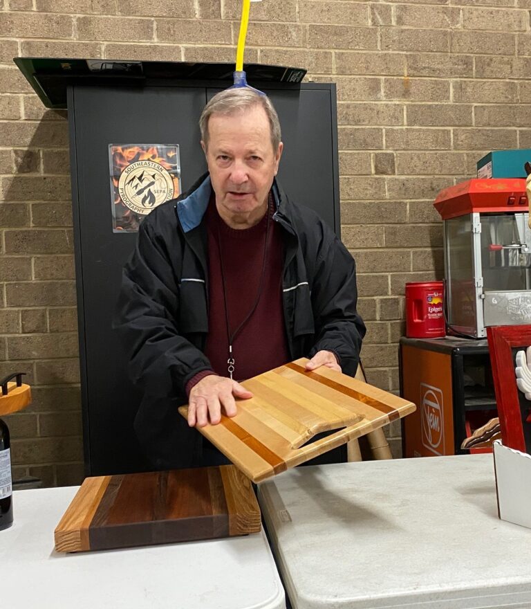 Mike's cutting charcuterie board