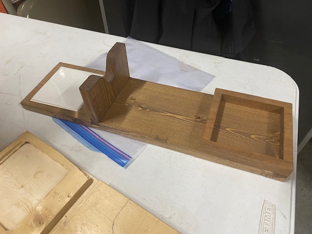 Keith's glue gun holder