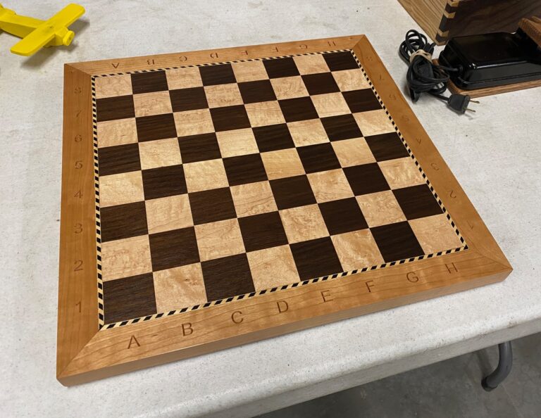 Phillip Cooper's Chess board