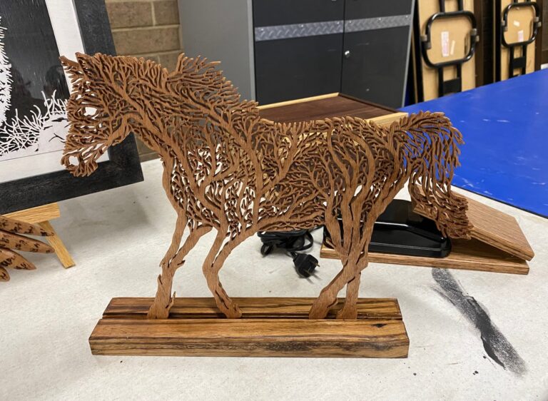 Juanita's scroll saw horse