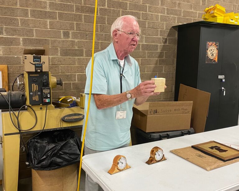 Burr's clocks from a 2x4